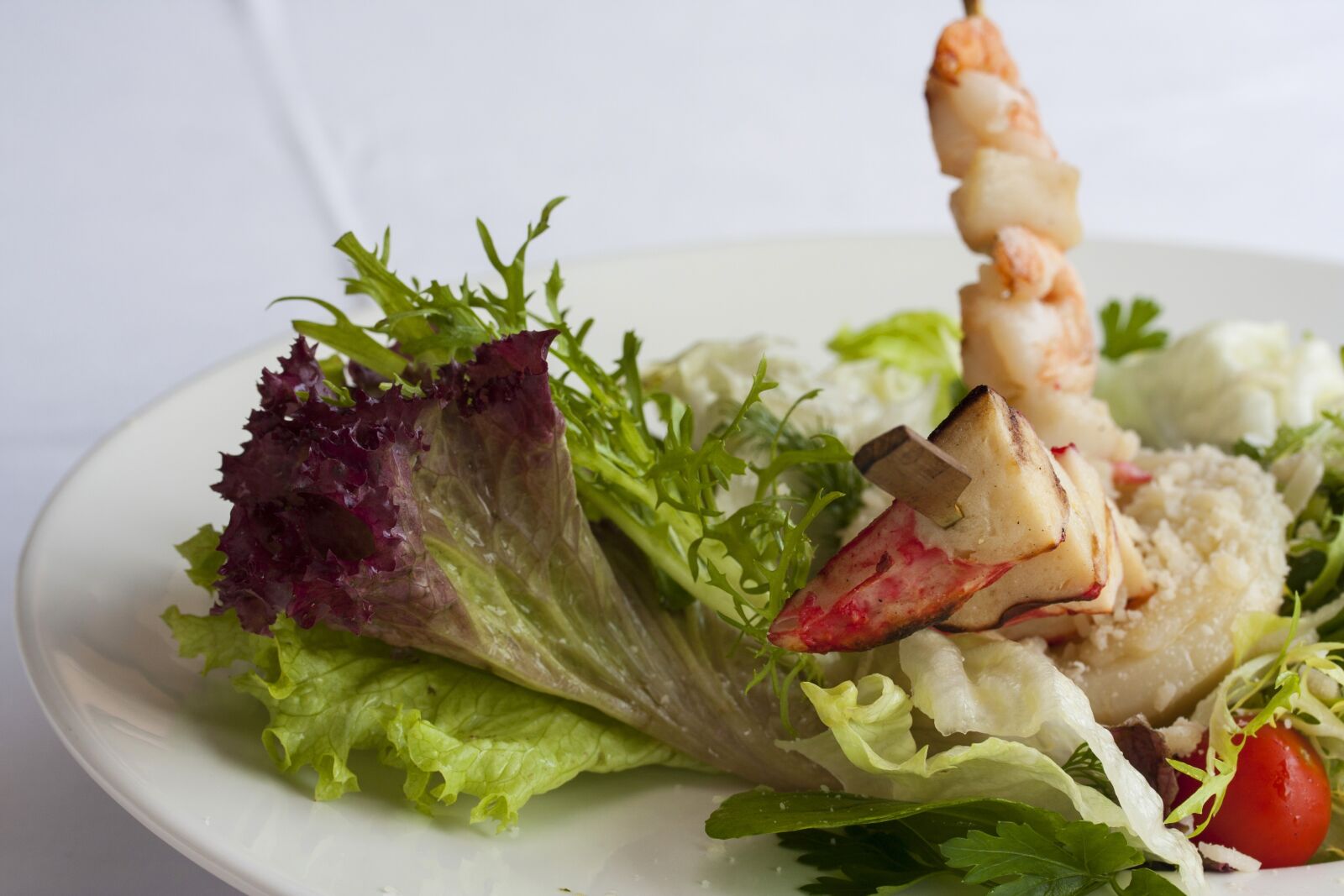 Canon EOS 40D + Canon EF-S 60mm F2.8 Macro USM sample photo. Salad, food, lettuce photography