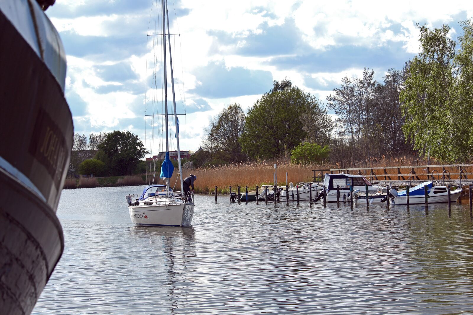 Canon EF-S 55-250mm F4-5.6 IS STM sample photo. Sailing vessel, sailing boat photography