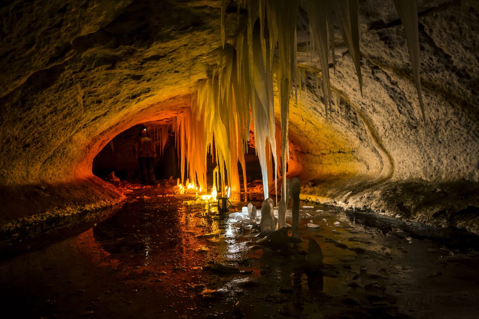 Nikon D5200 sample photo. Cave, stalactite, stalagmite photography