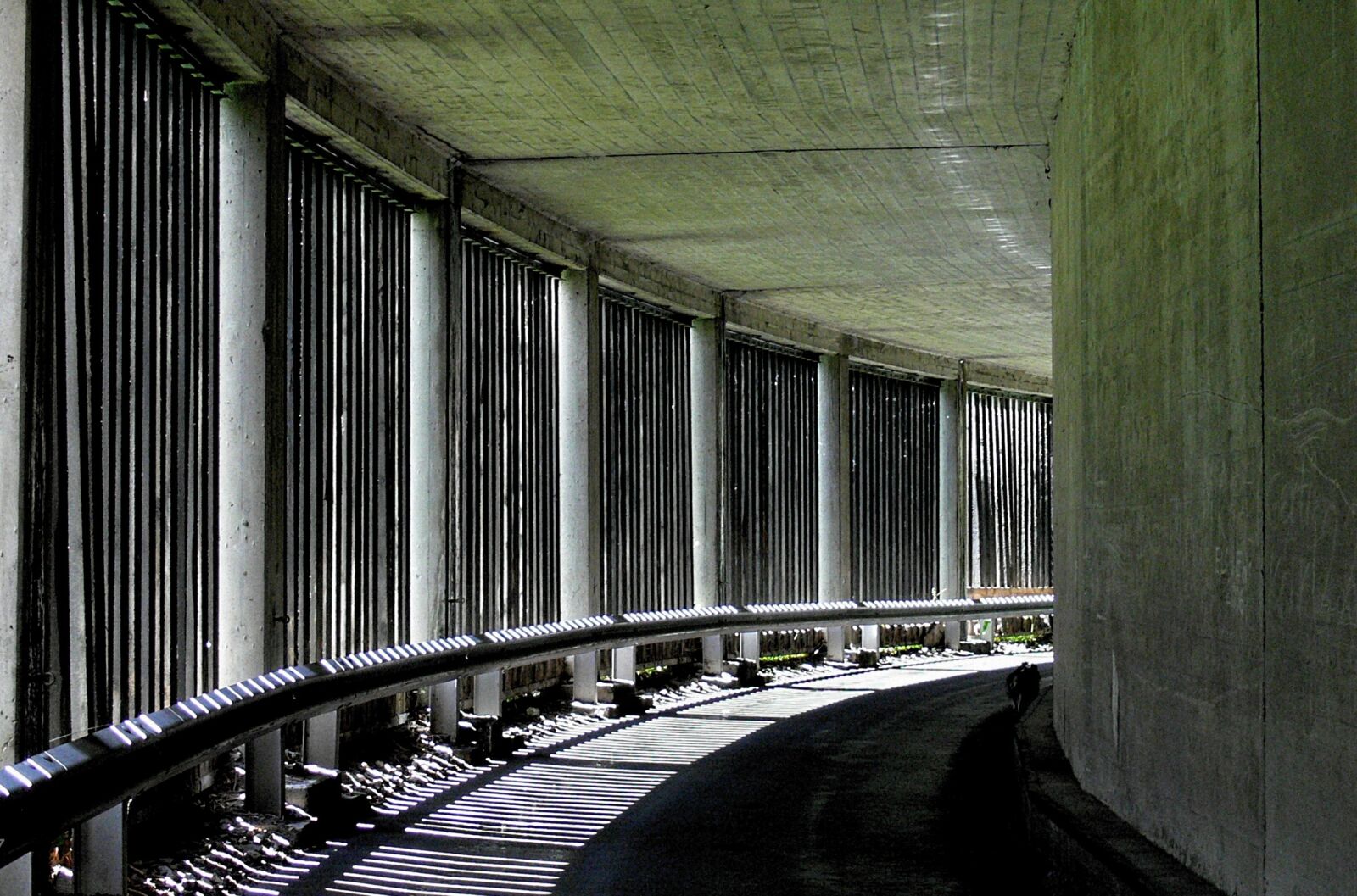 Panasonic DMC-FZ30 sample photo. Avalanche protection, shoring, concrete photography