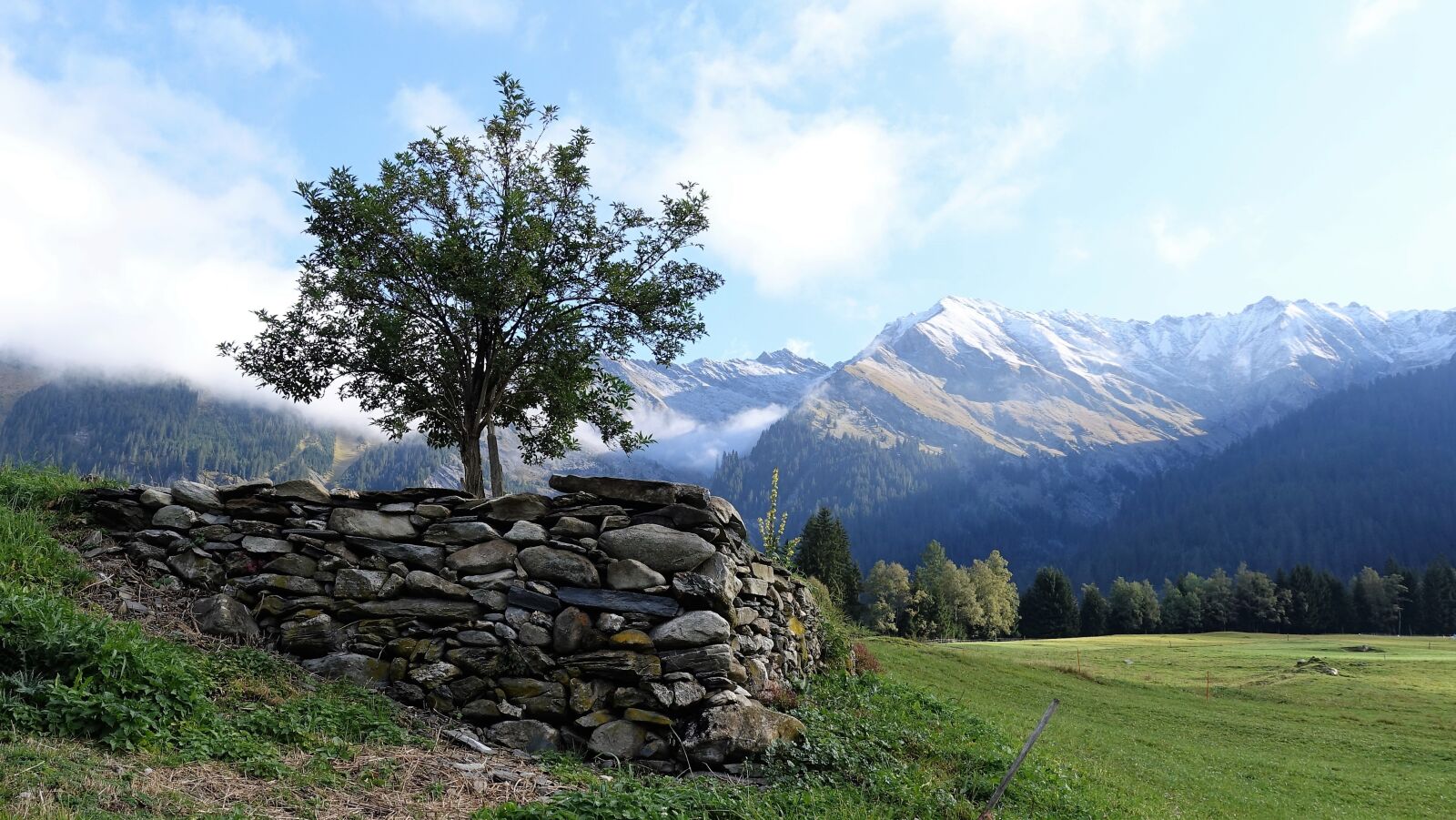 Sony Cyber-shot DSC-RX100 IV sample photo. Panorama, mountains, nature wall photography