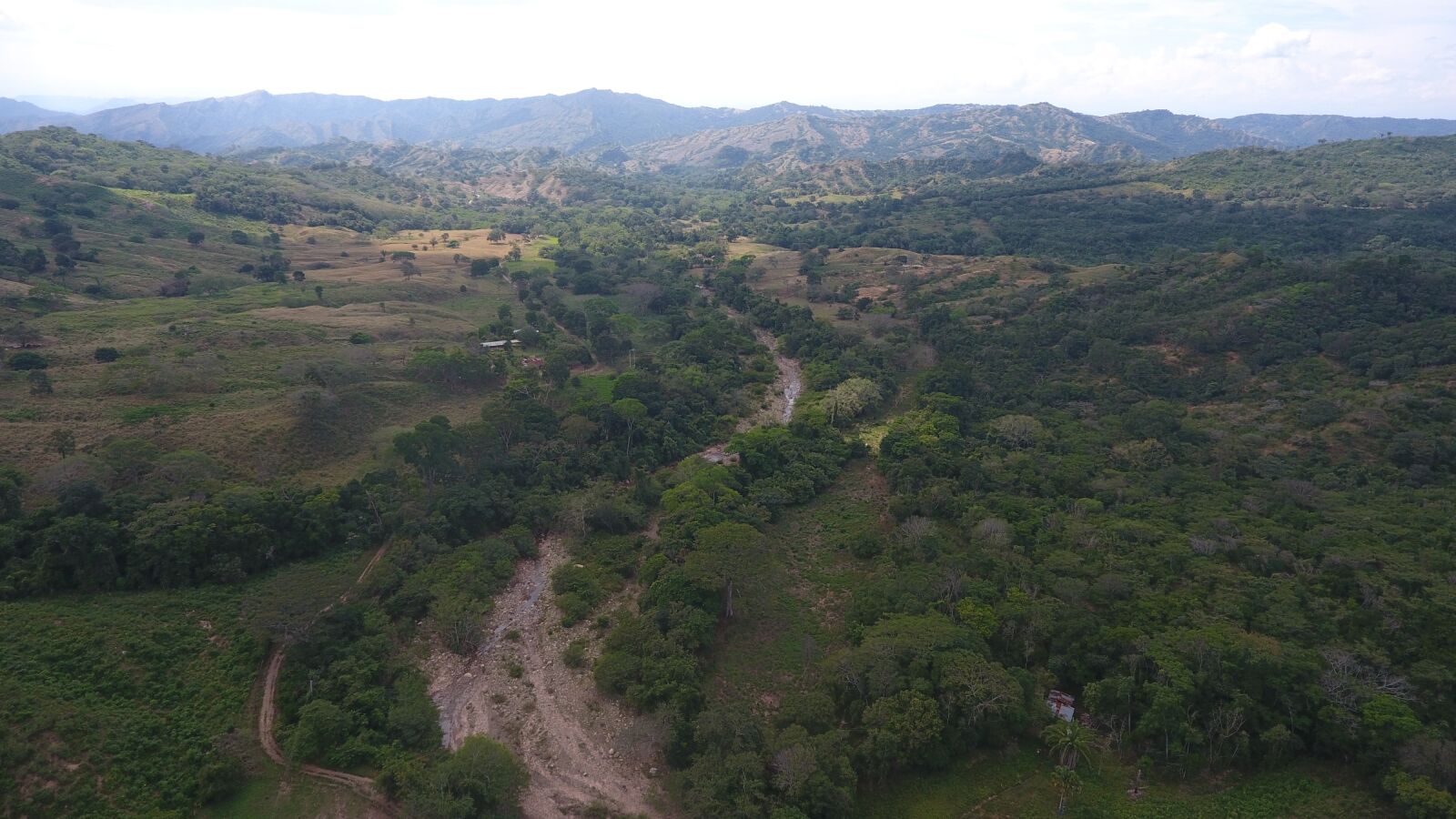 DJI FC330 sample photo. Aerial view, drone, ravine photography