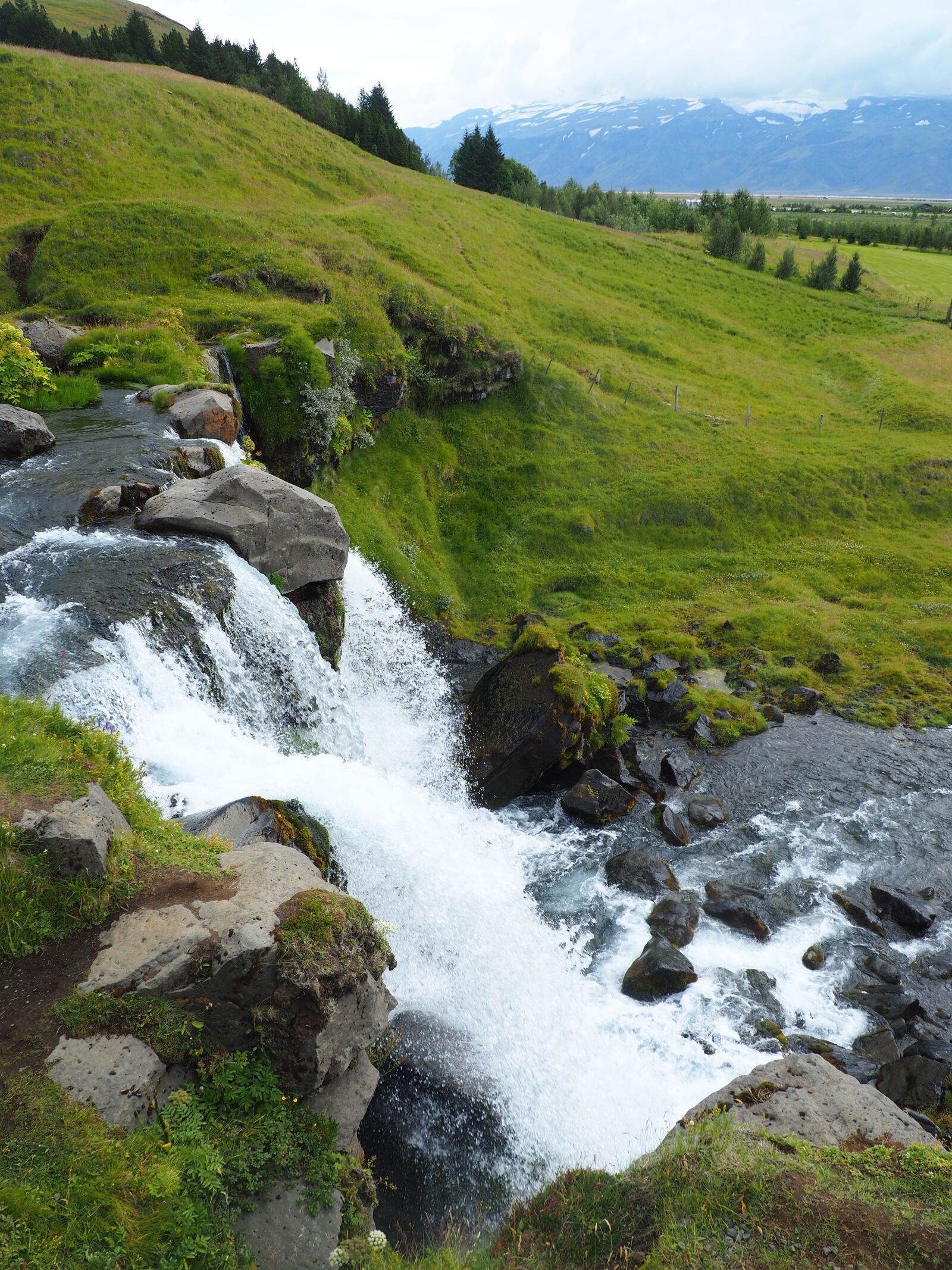 Olympus OM-D E-M10 II sample photo. Iceland, waterfall, nature photography