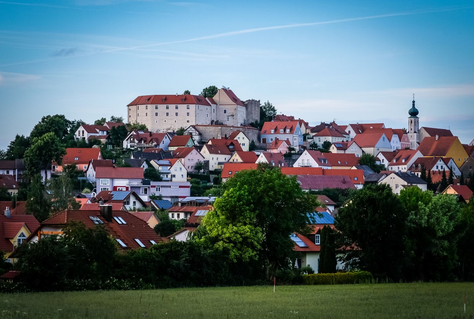 Fujifilm X-T2 sample photo. Village, lupburg, upper palatinate photography