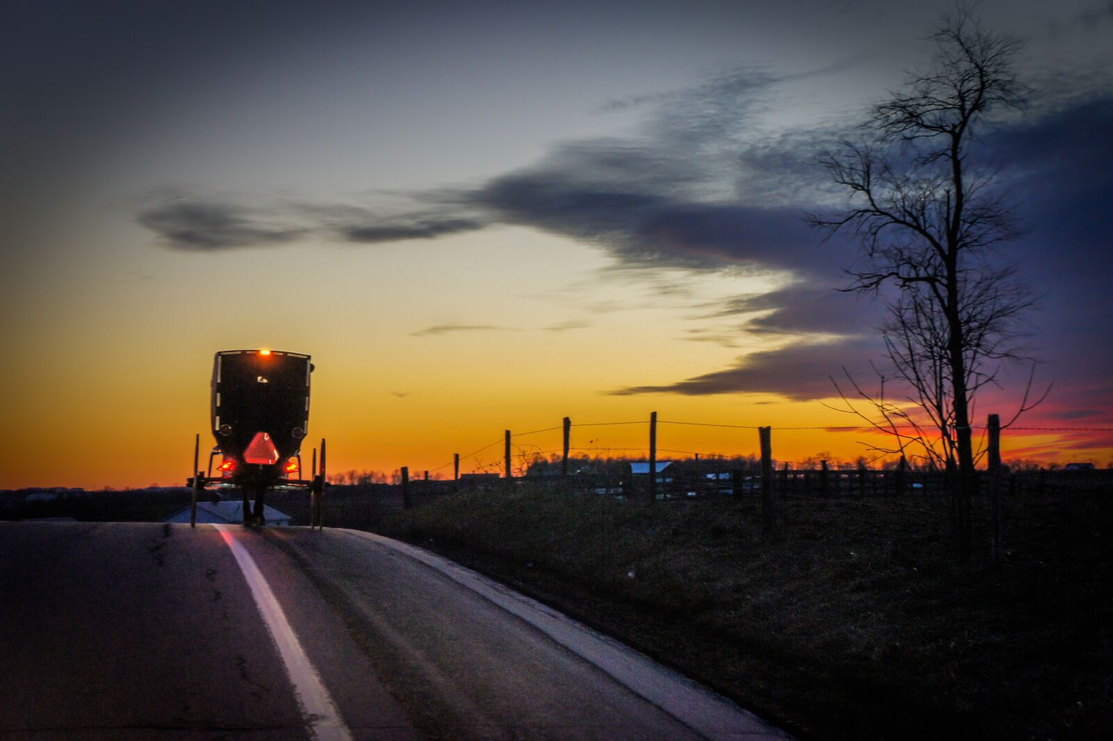 Sony Alpha NEX-3 + Sony E 18-55mm F3.5-5.6 OSS sample photo. Buggy, evening, twilight photography
