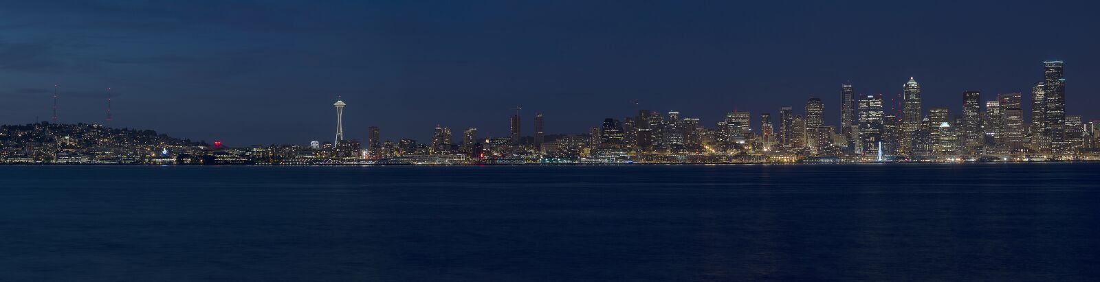 Nikon D5200 sample photo. Seattle, landmark, panorama photography