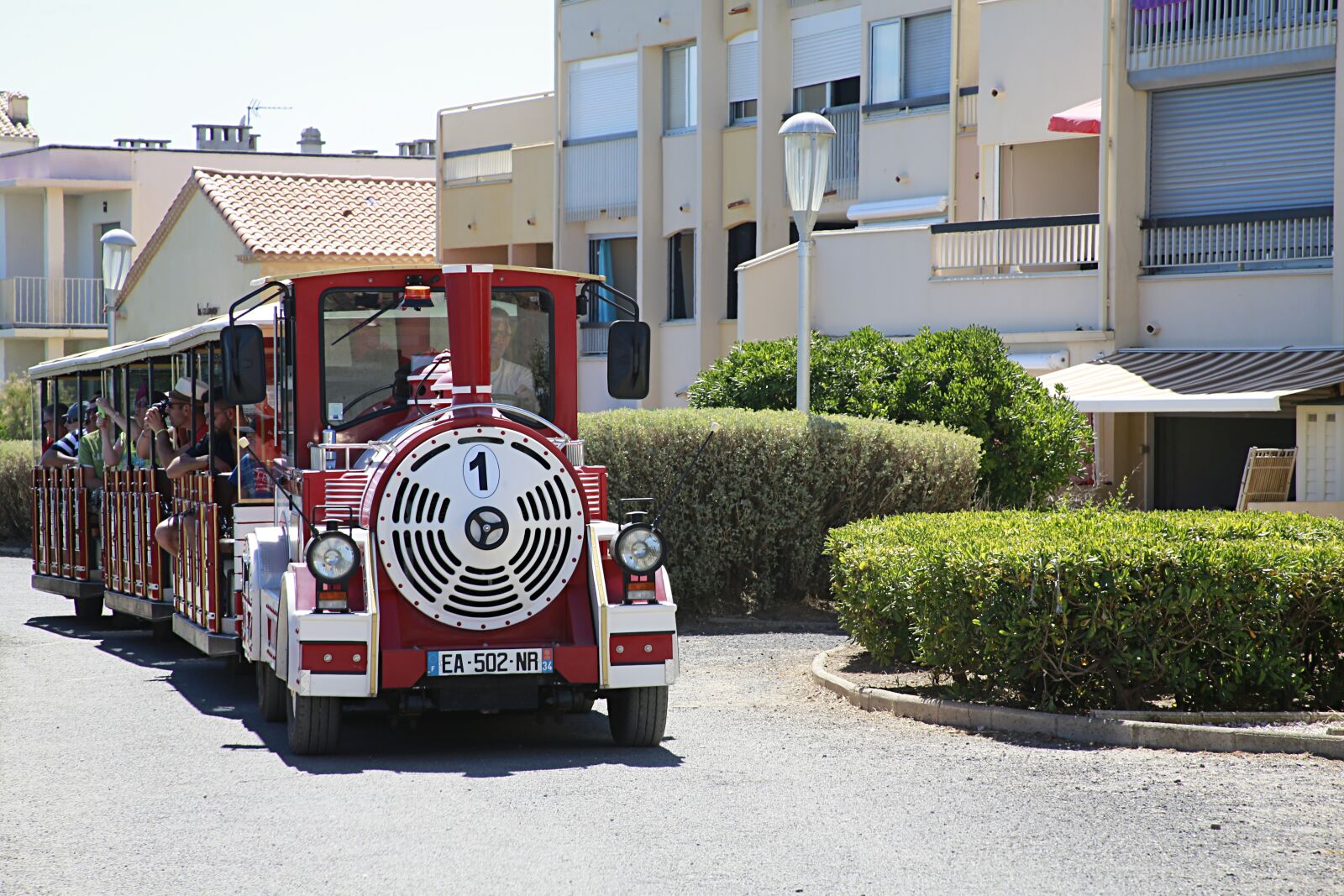 Canon EOS 5D Mark III sample photo. Little train, holiday, travelers photography