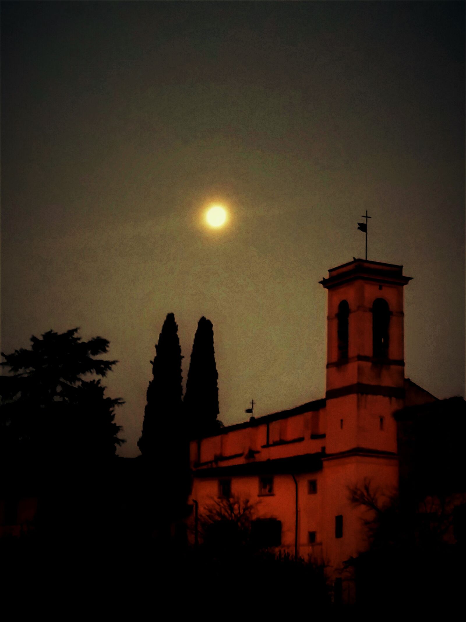 LG G2 sample photo. Notte, chiesa, religione photography
