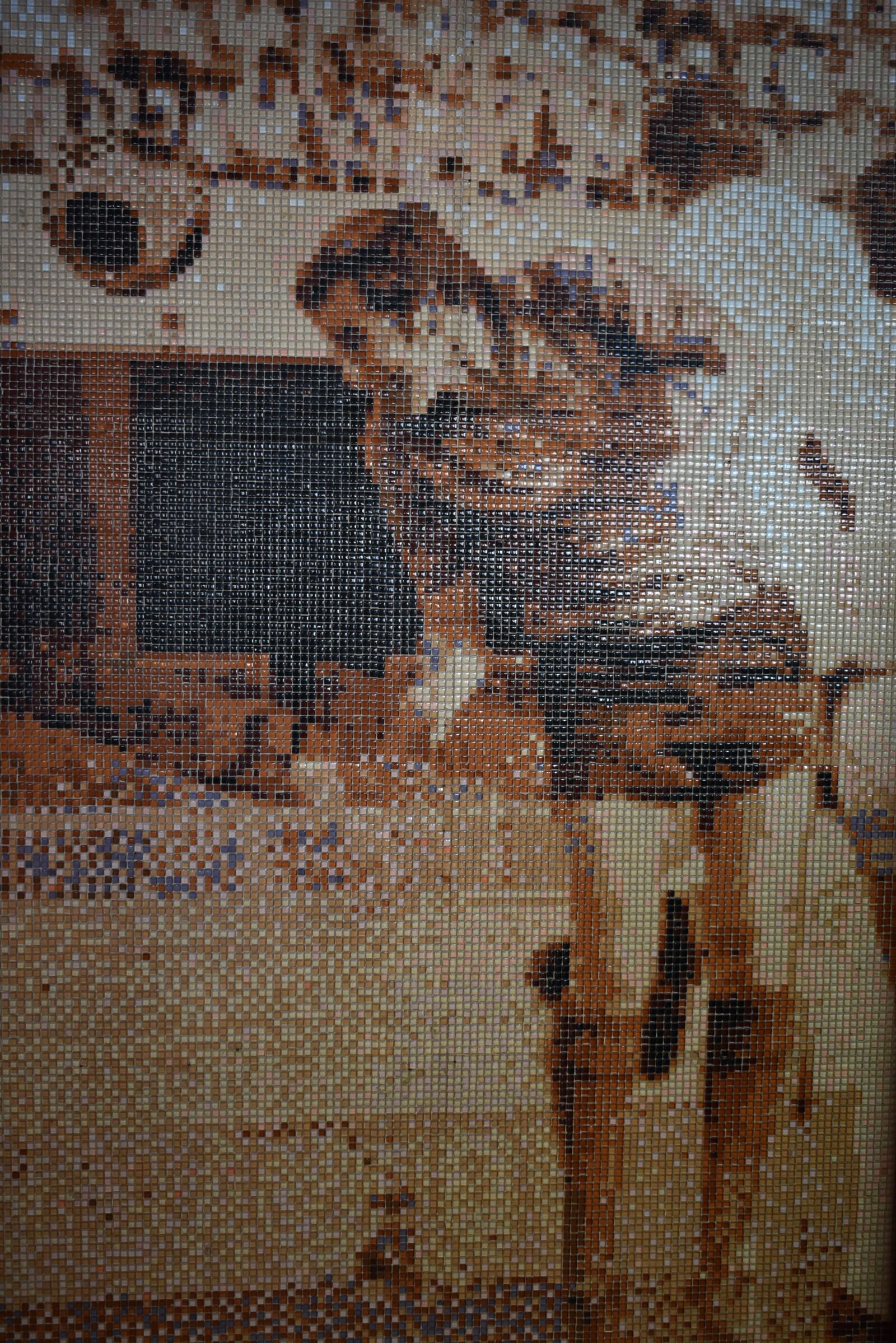 Nikon D5600 sample photo. Football, art, mosaic photography