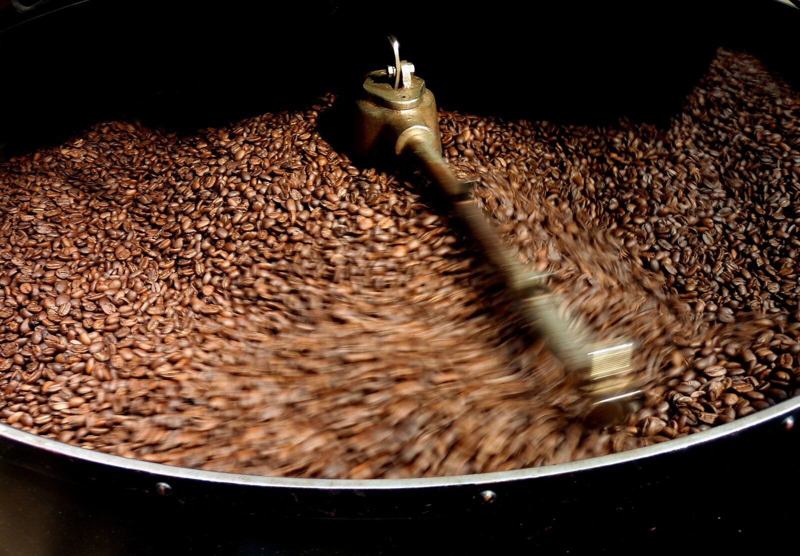 Panasonic DMC-TZ7 sample photo. Coffee beans, coffee, costa photography