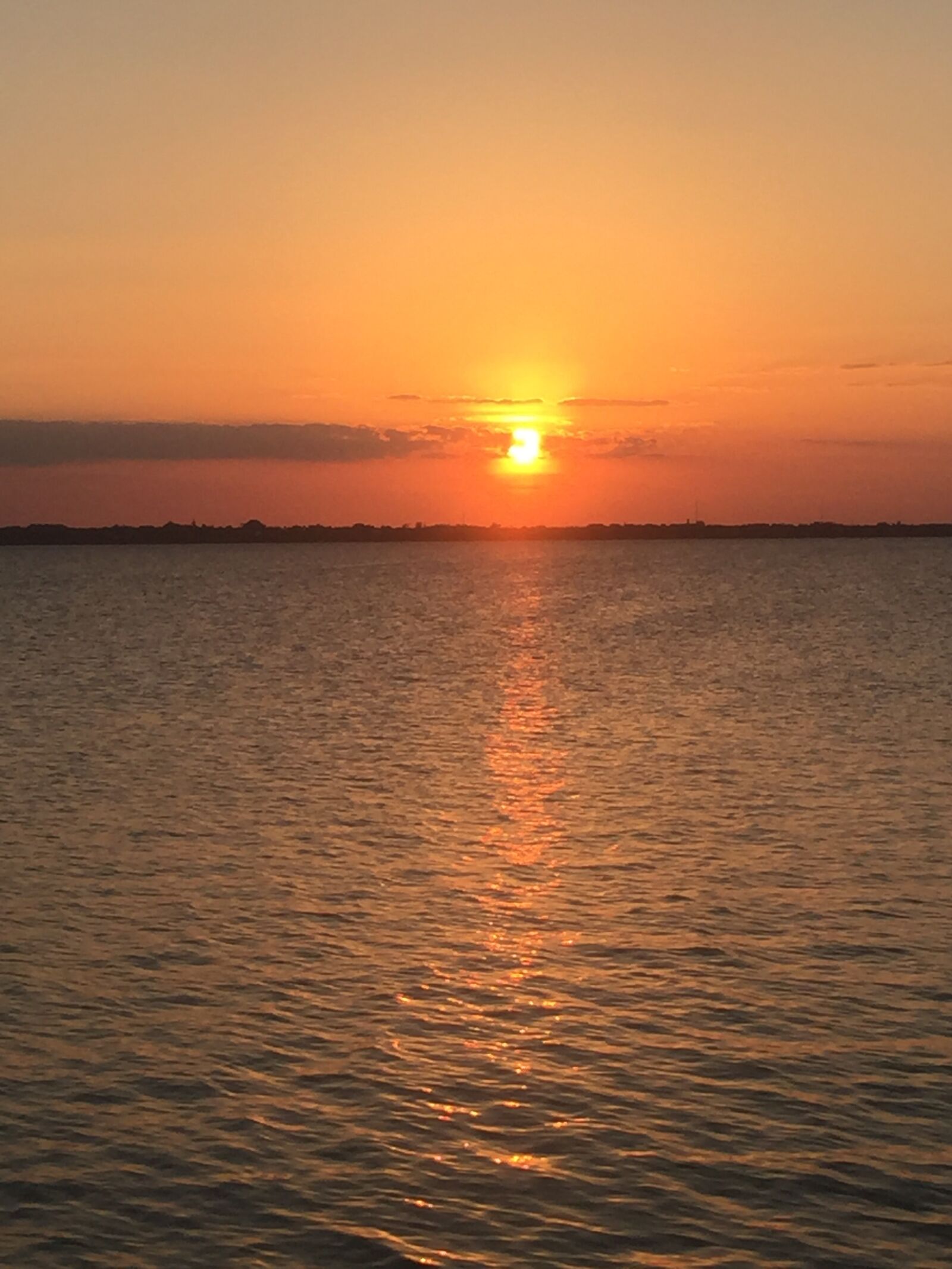 Apple iPhone 6 Plus sample photo. Sunset, river, nature photography