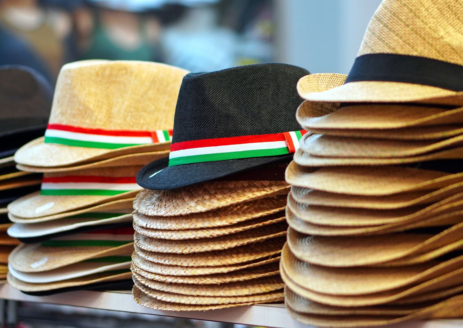E 50mm F1.8 OSS sample photo. Hat, man's hat, straw photography