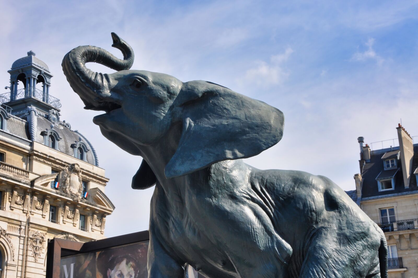 Nikon D90 sample photo. Elephant, statue, sculpture photography