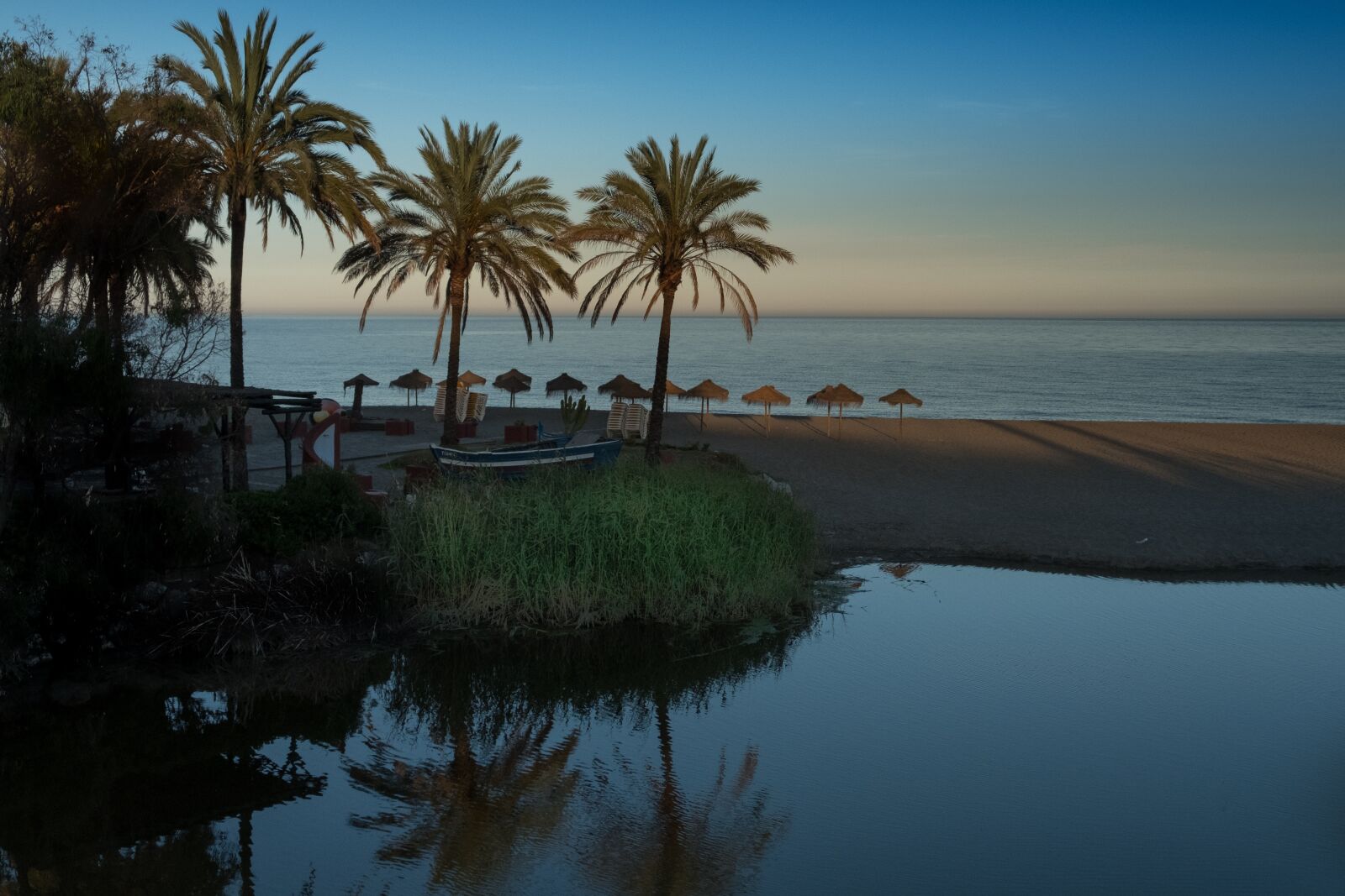 Fujifilm XF 18-55mm F2.8-4 R LM OIS sample photo. Sunset, marbella, river photography
