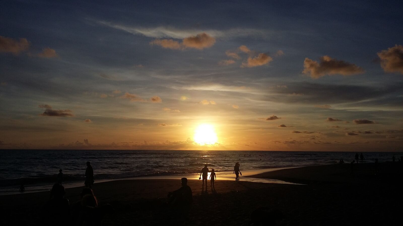 Samsung Galaxy A3 sample photo. Bali, sunset, sky photography