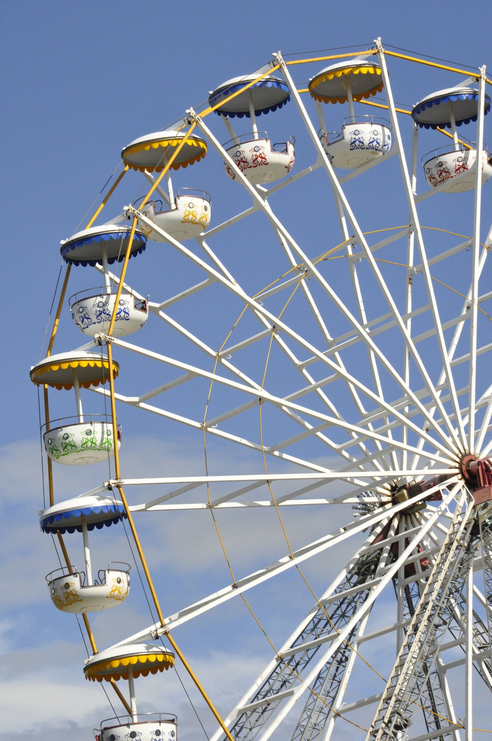 Nikon D90 sample photo. Ferris wheel, himmel, voltage photography