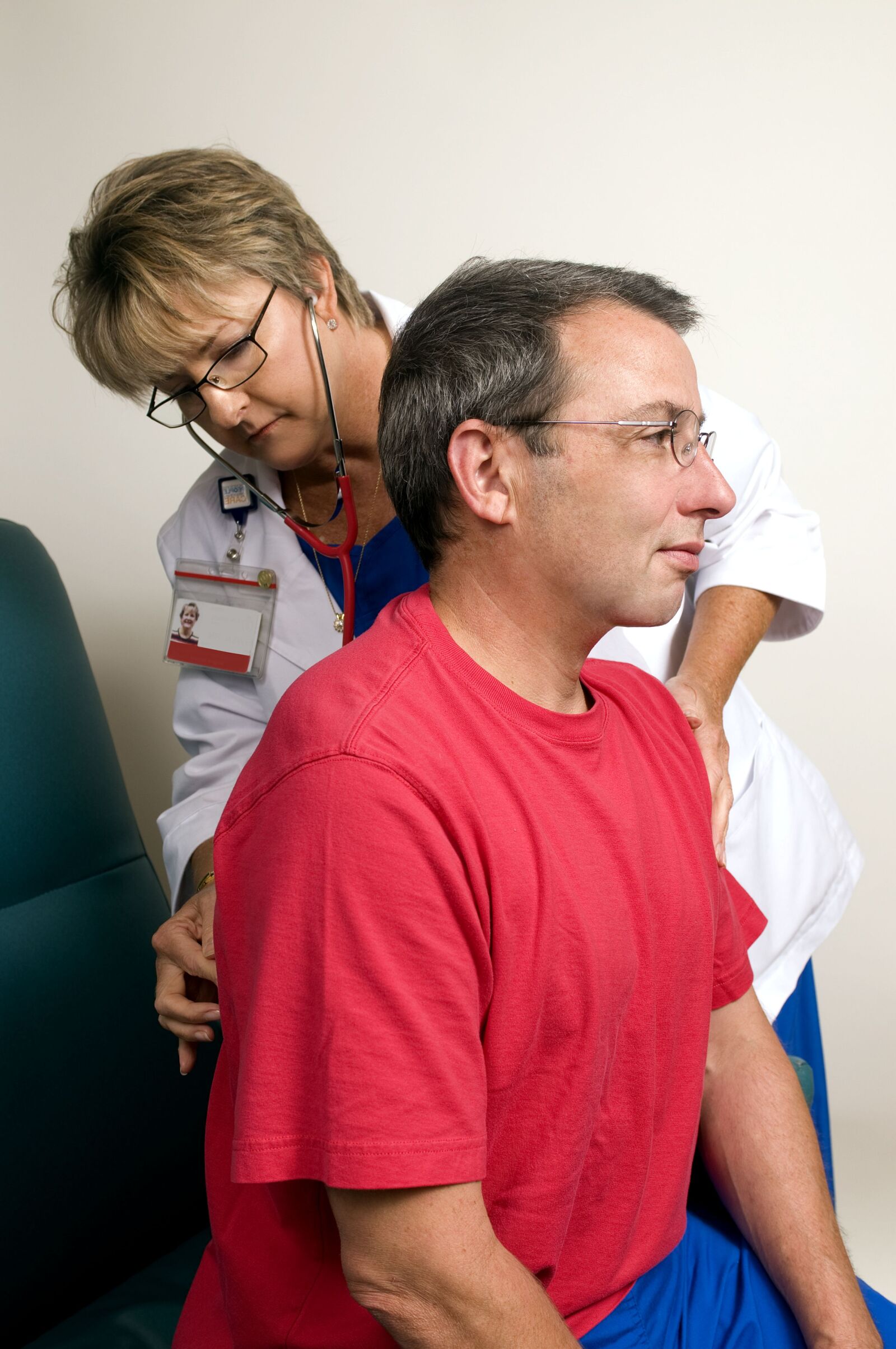 Nikon D300 sample photo. Female, clinician, stethoscope, shed photography