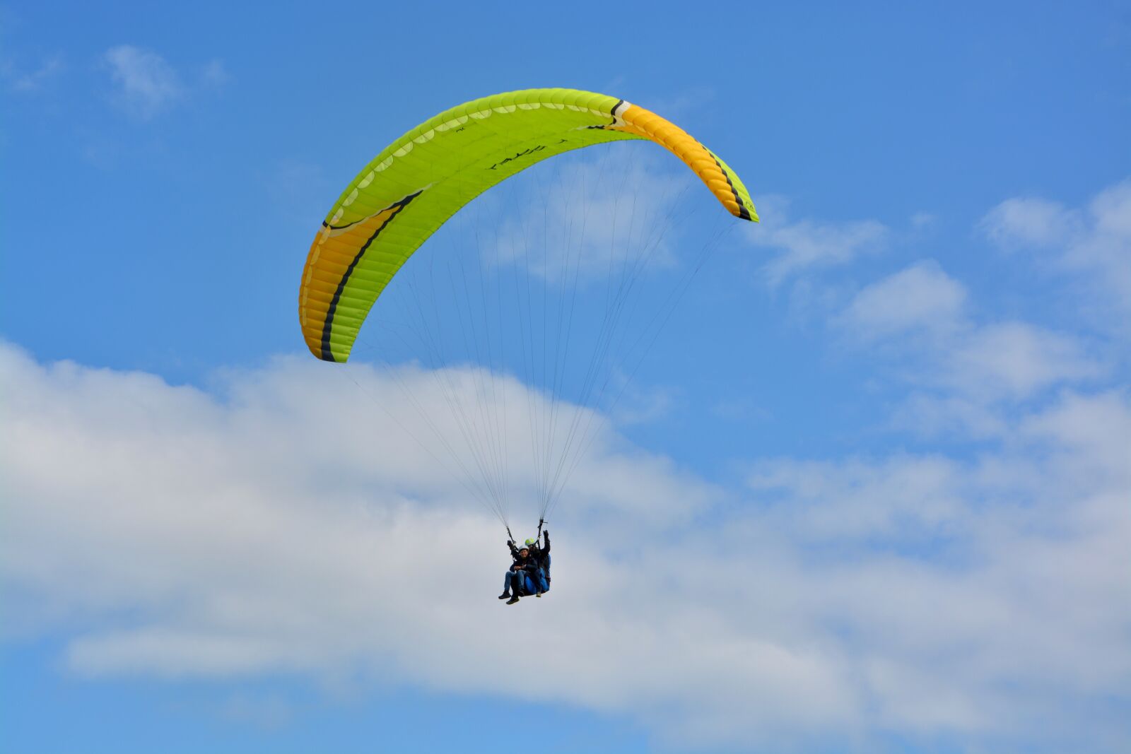 Nikon D5200 sample photo. Paragliding, paraglider, sailing photography