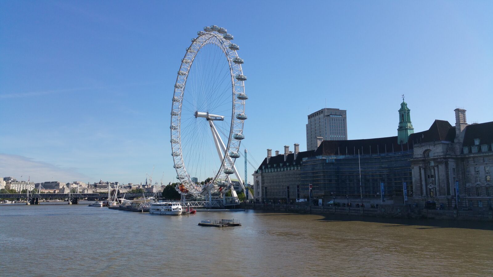 Samsung Galaxy Note4 sample photo. London, london, eye, river photography
