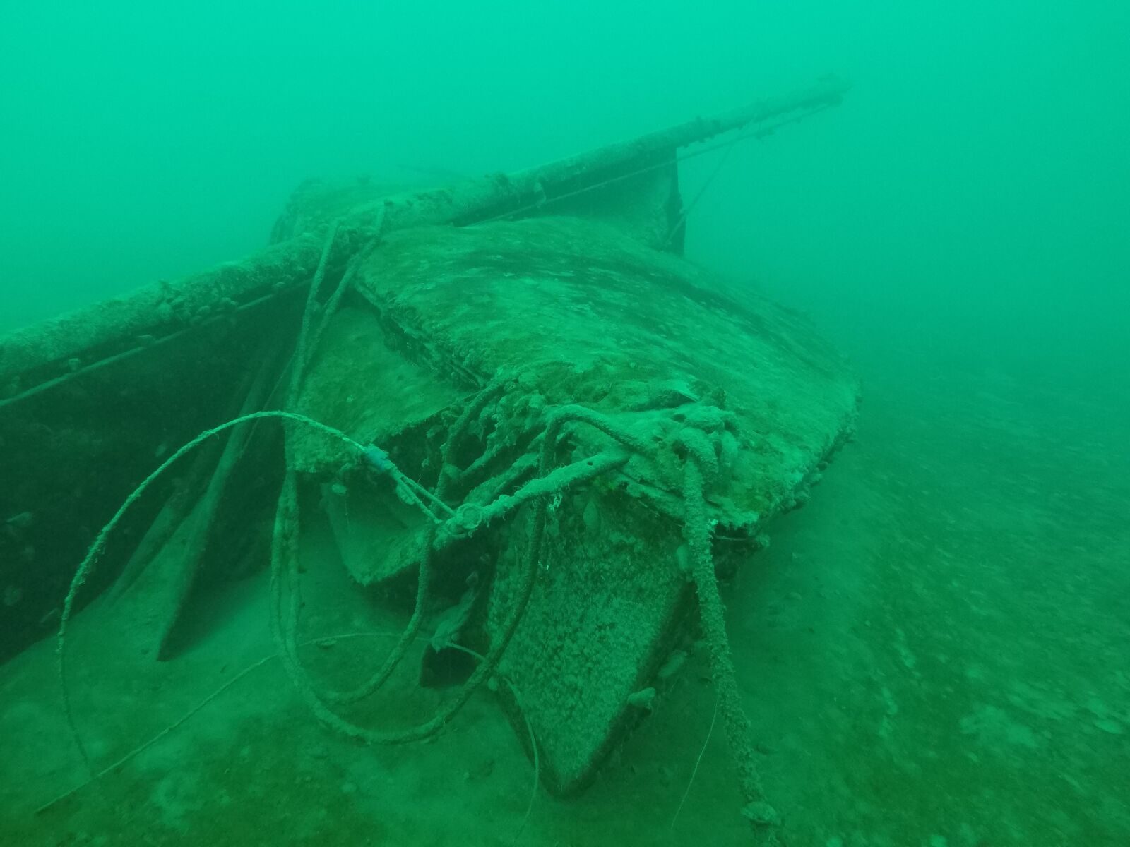 GoPro Hero5 Black sample photo. Lake walen, underwater, wreck photography