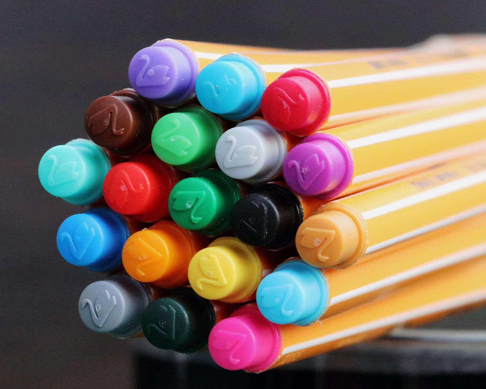 Canon EOS 80D sample photo. Felt tip pens, colorful photography