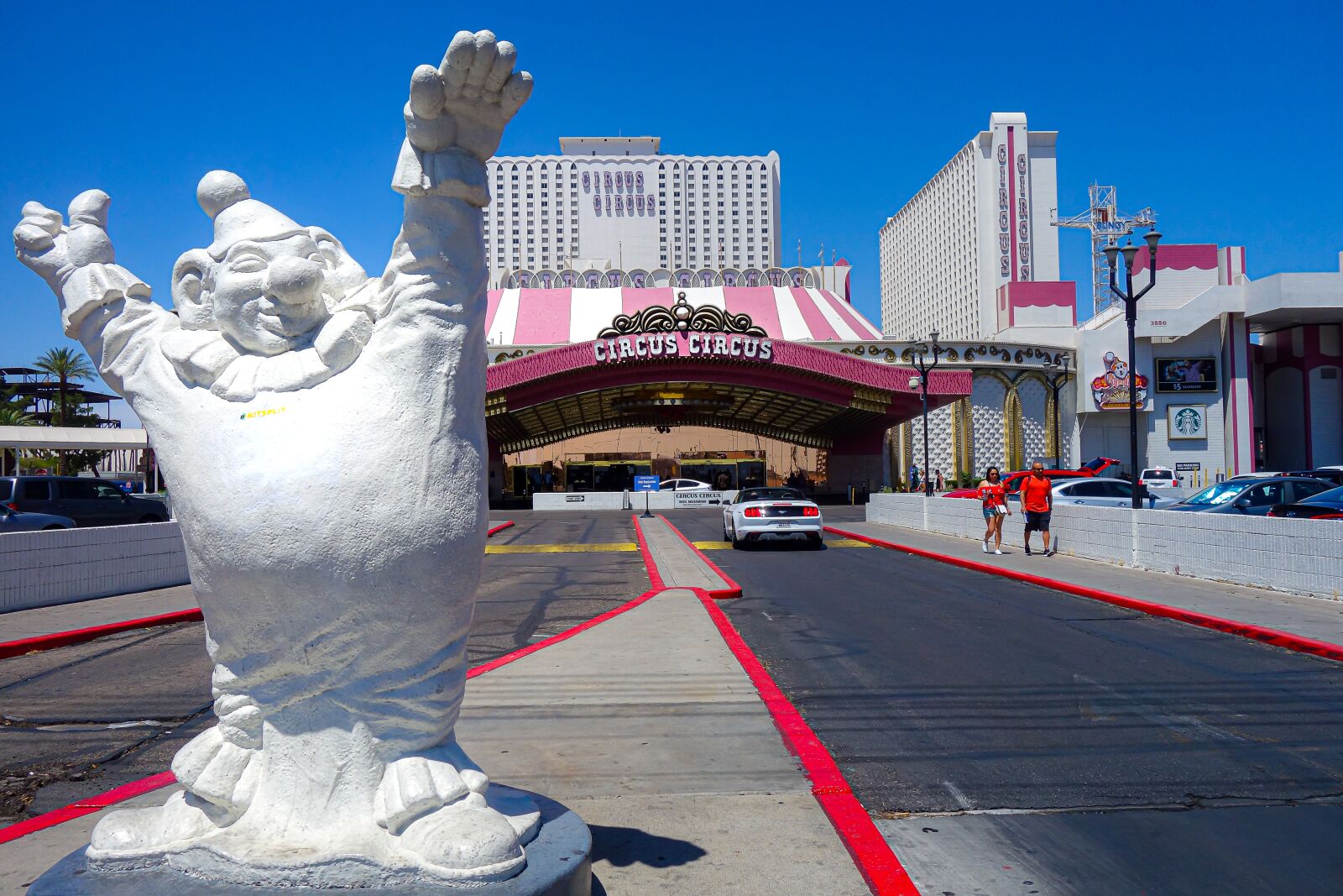 Sony Cyber-shot DSC-RX100 sample photo. Las vegas, circus, clown photography