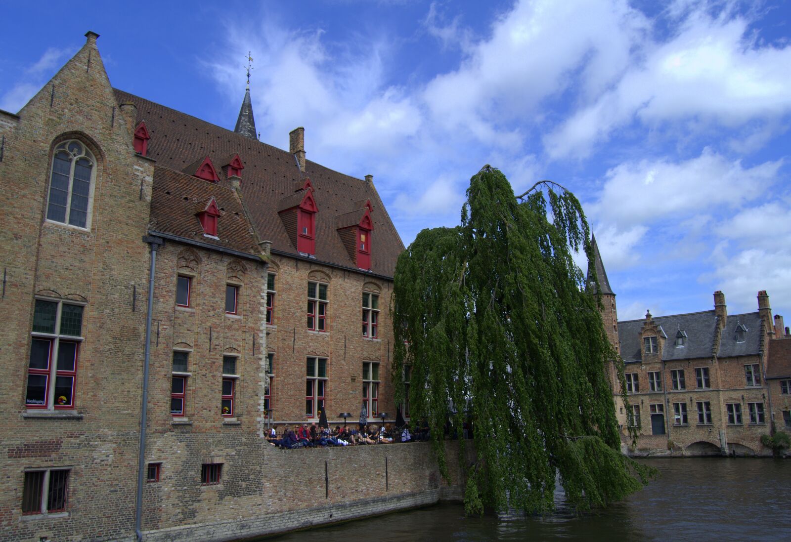 Nikon D3100 sample photo. Bruges, canal, ride photography