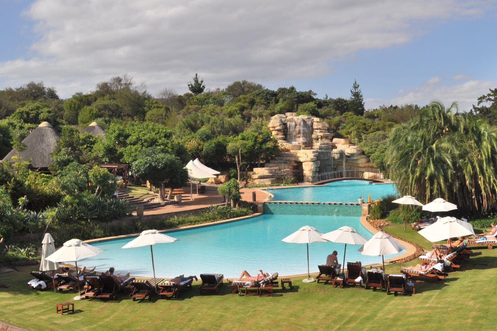 Nikon D5000 sample photo. South africa, swimming pool photography