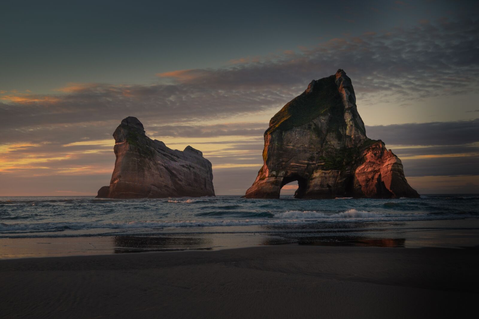 Nikon D3100 sample photo. New zealand, beach, west photography