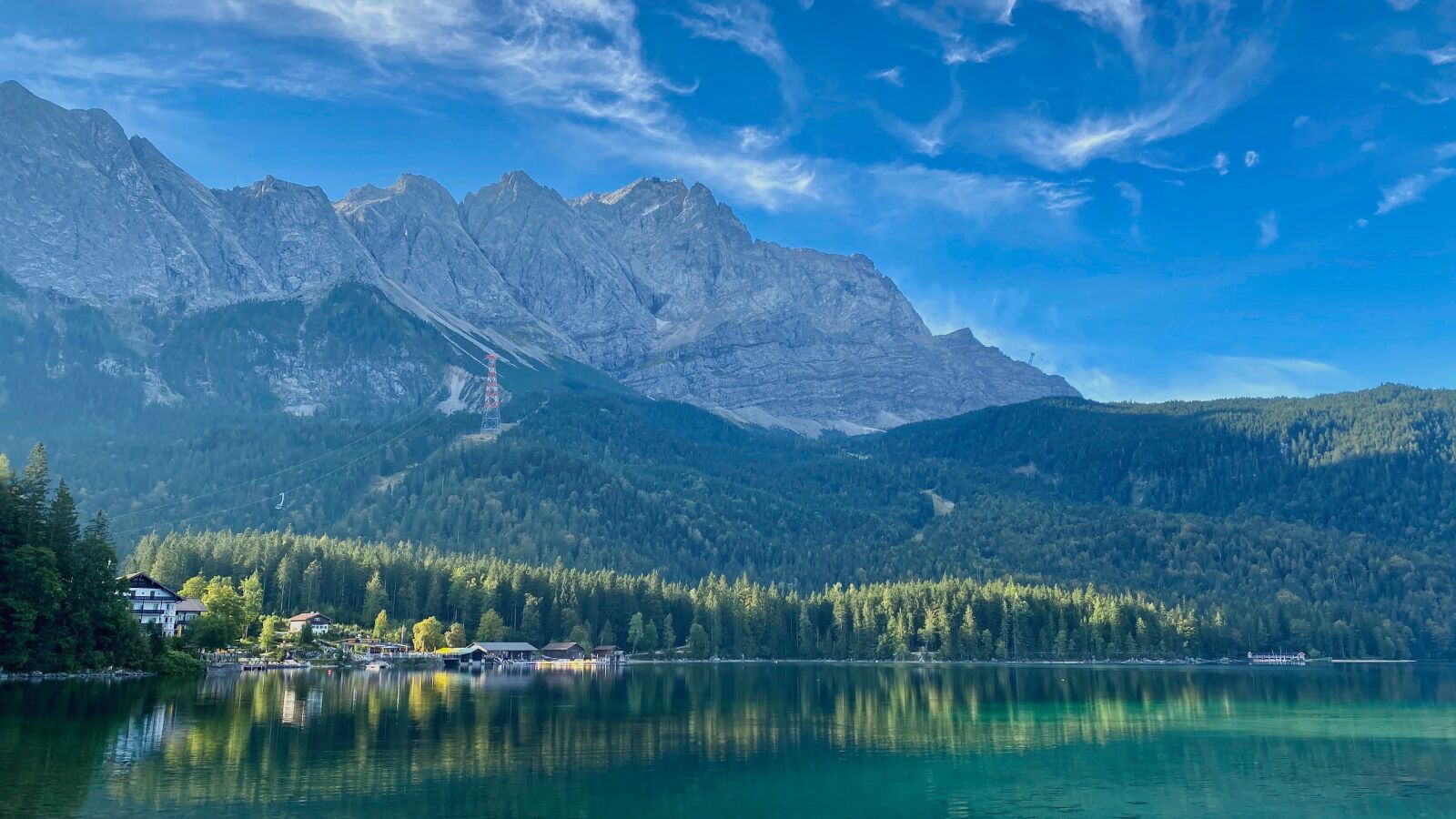 Apple iPhone 11 sample photo. Mountains, lake, trees photography