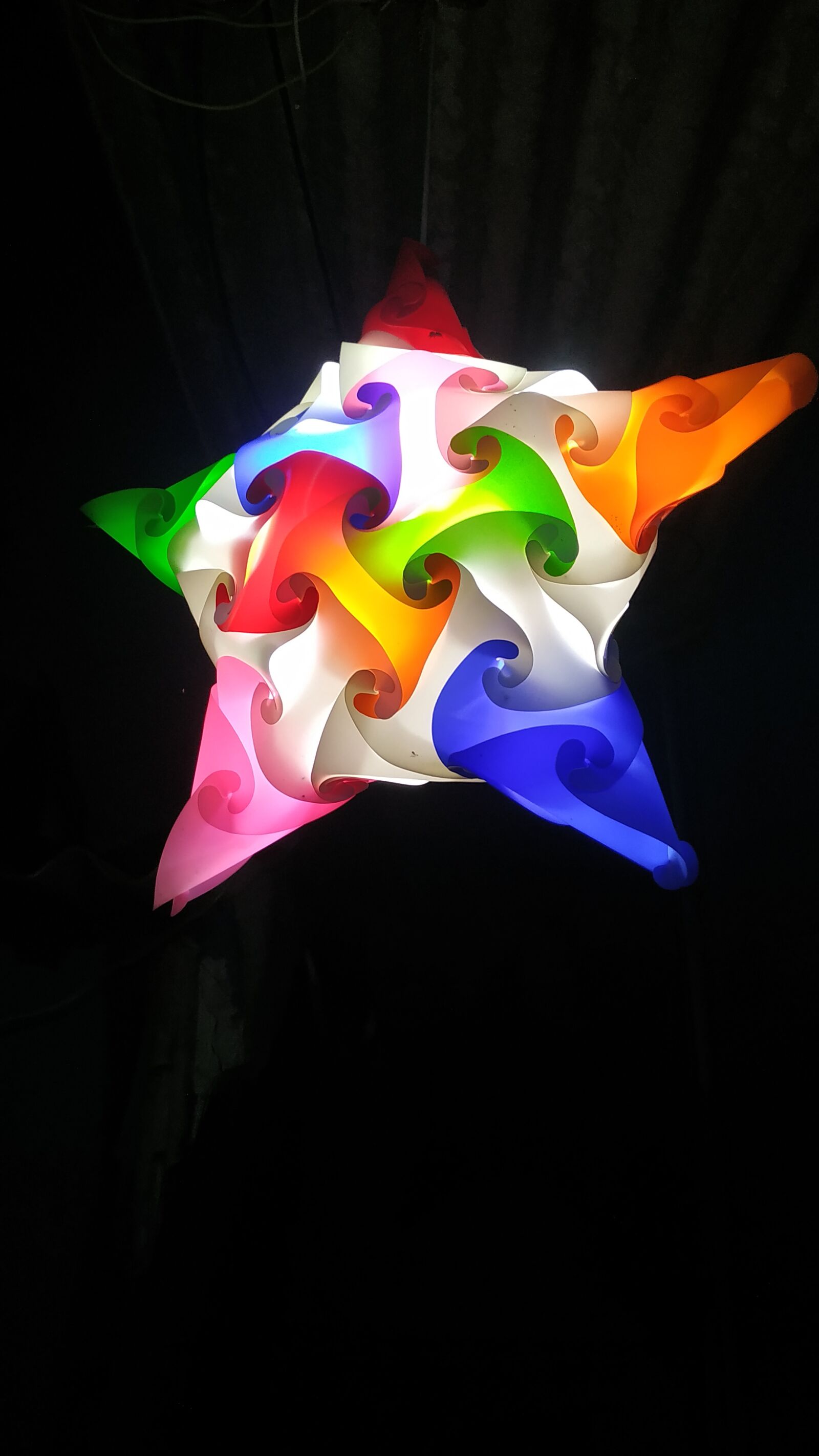 Xiaomi Redmi Note 6 Pro sample photo. Christmas, star, light photography