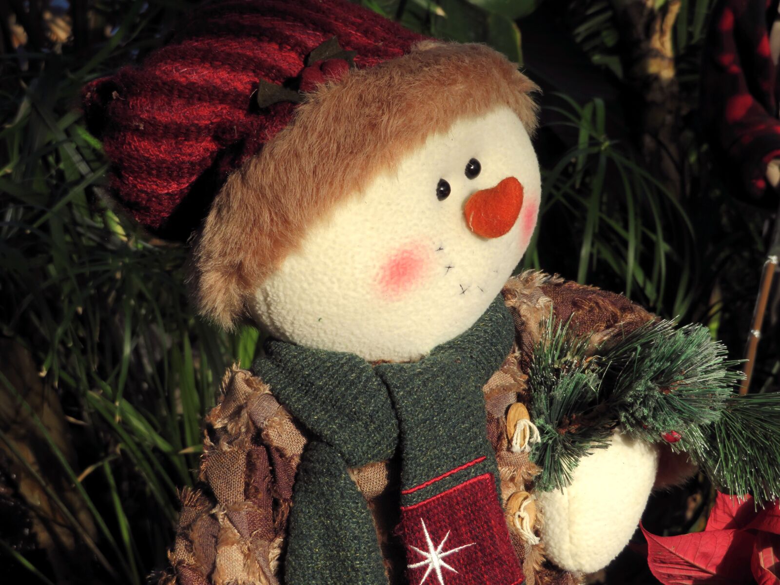 Canon PowerShot SX720 HS sample photo. Snowman, christmas, winter photography