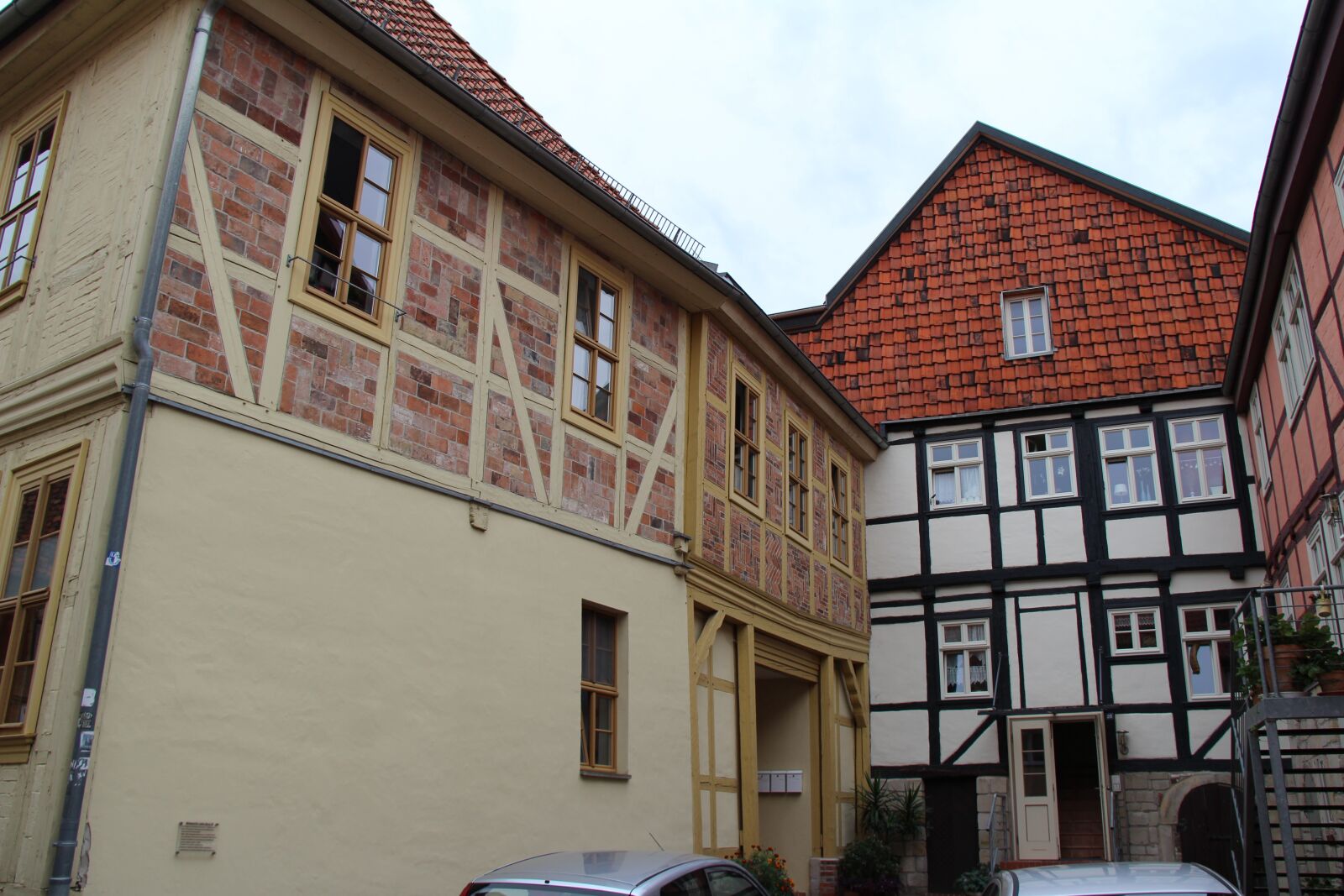 Canon EF-S 18-200mm F3.5-5.6 IS sample photo. Quedlinburg, truss, historic center photography