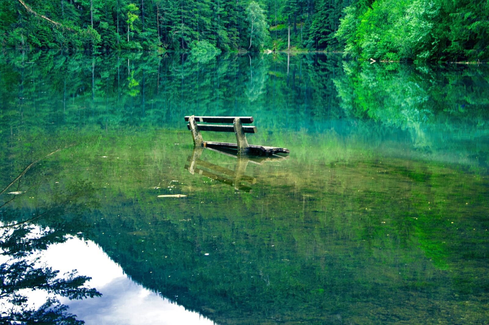 Canon EOS 700D (EOS Rebel T5i / EOS Kiss X7i) sample photo. Grünersee, styria, austria photography