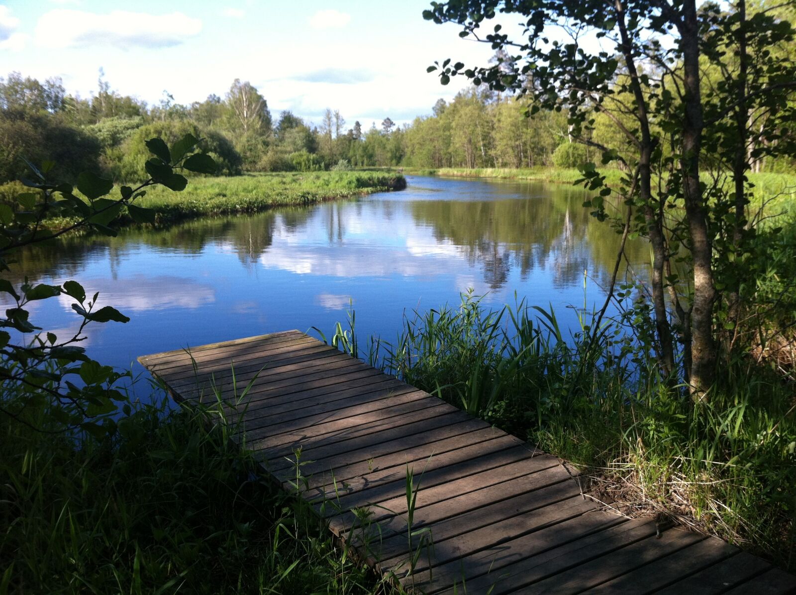 Apple iPhone 4 sample photo. Sweden, lake, idyll photography