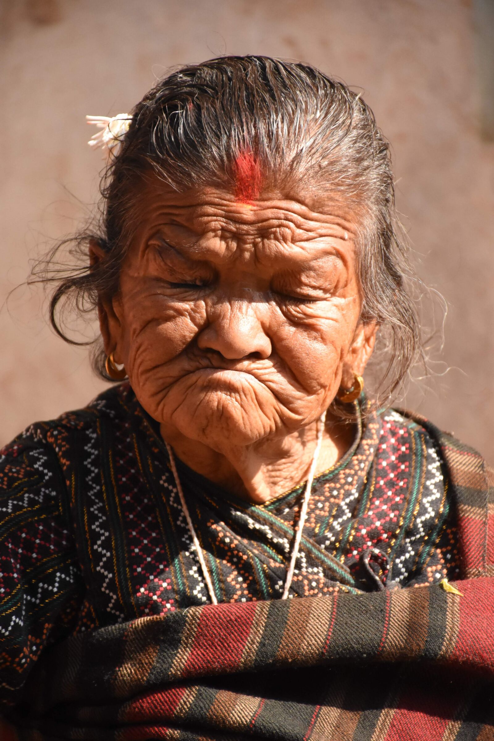 Nikon D7200 sample photo. Newari, nepali, women photography