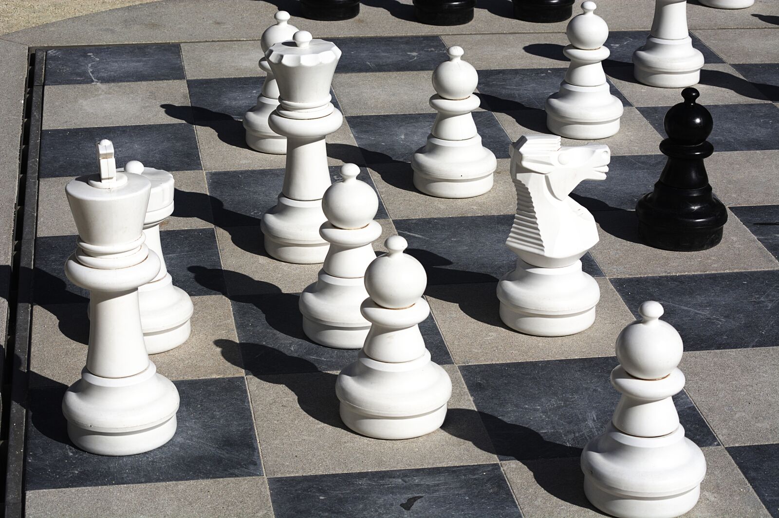Nikon D7100 sample photo. Chess, king, white photography