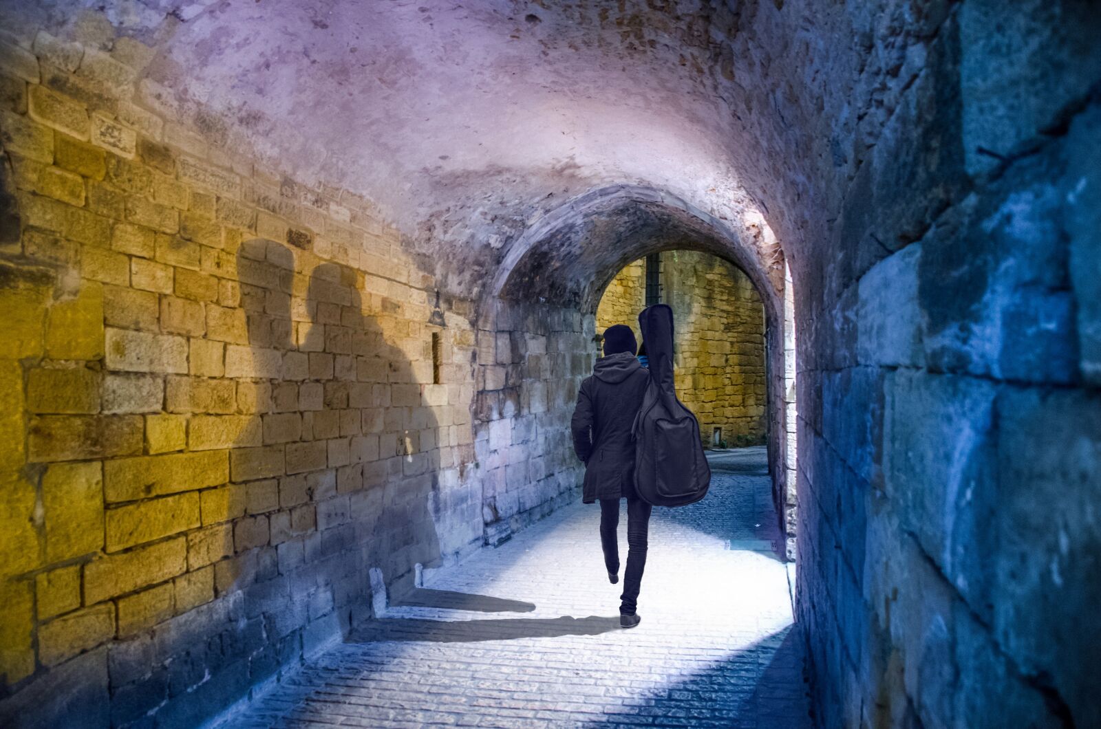Nikon D7000 sample photo. Tunnel, architecture, wall photography