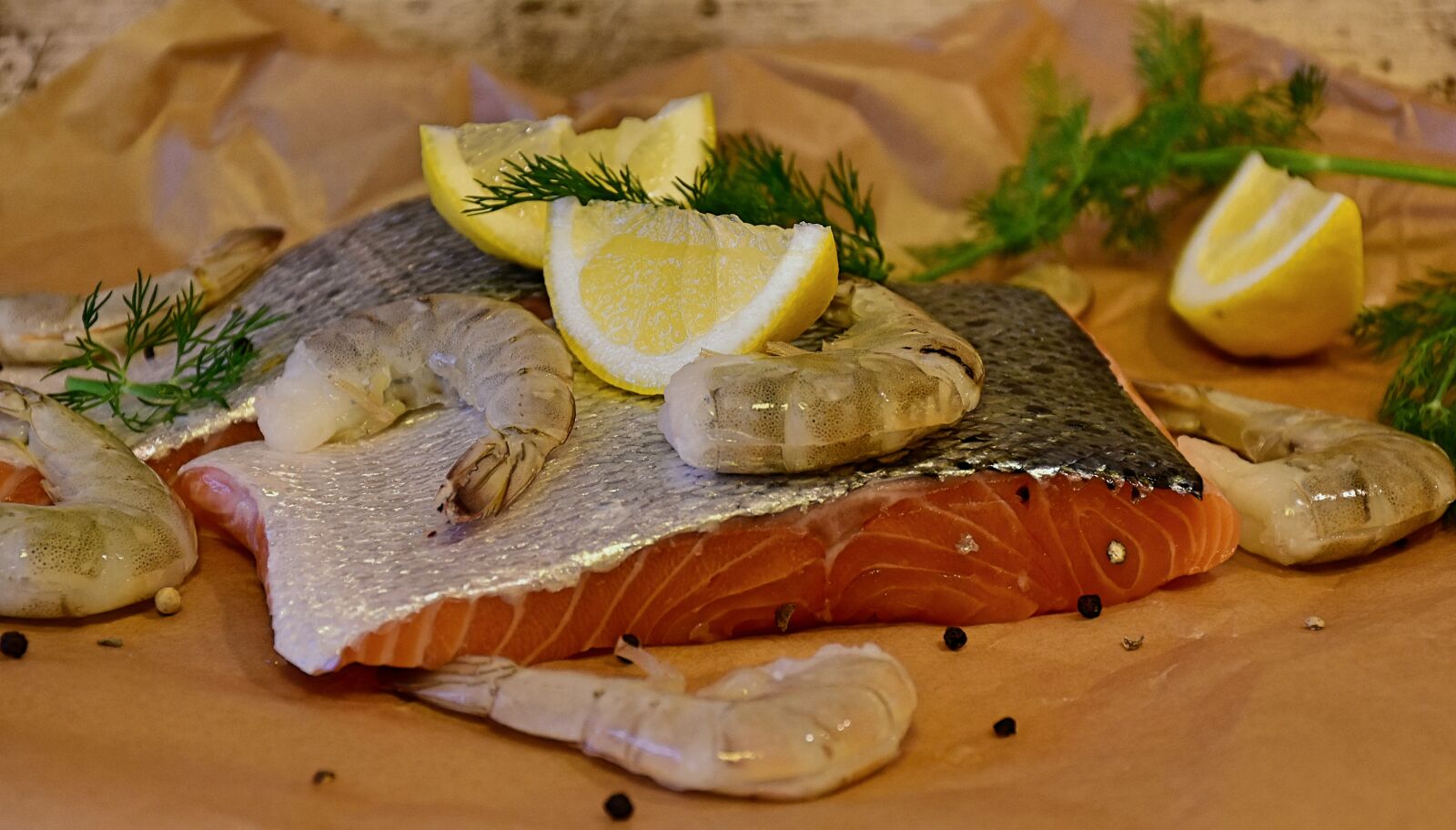 Nikon D7200 sample photo. Salmon, fish, scampi photography