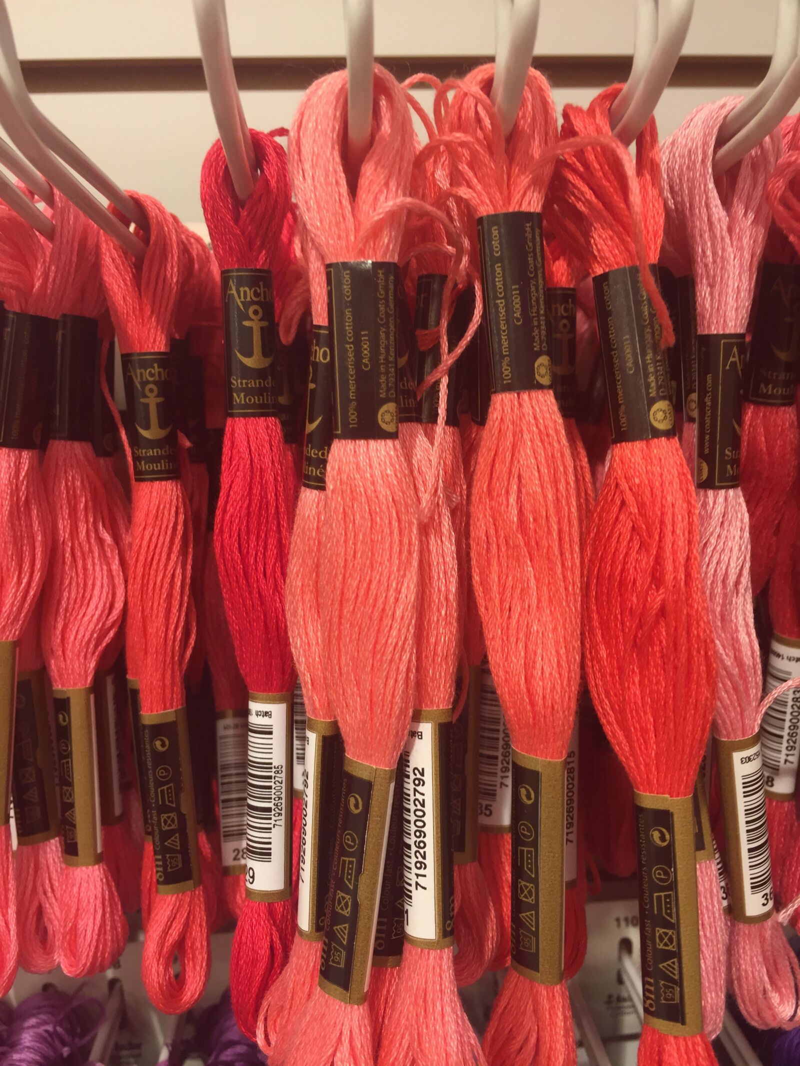 Apple iPhone 6 sample photo. Color, colour, coral, embroidery photography