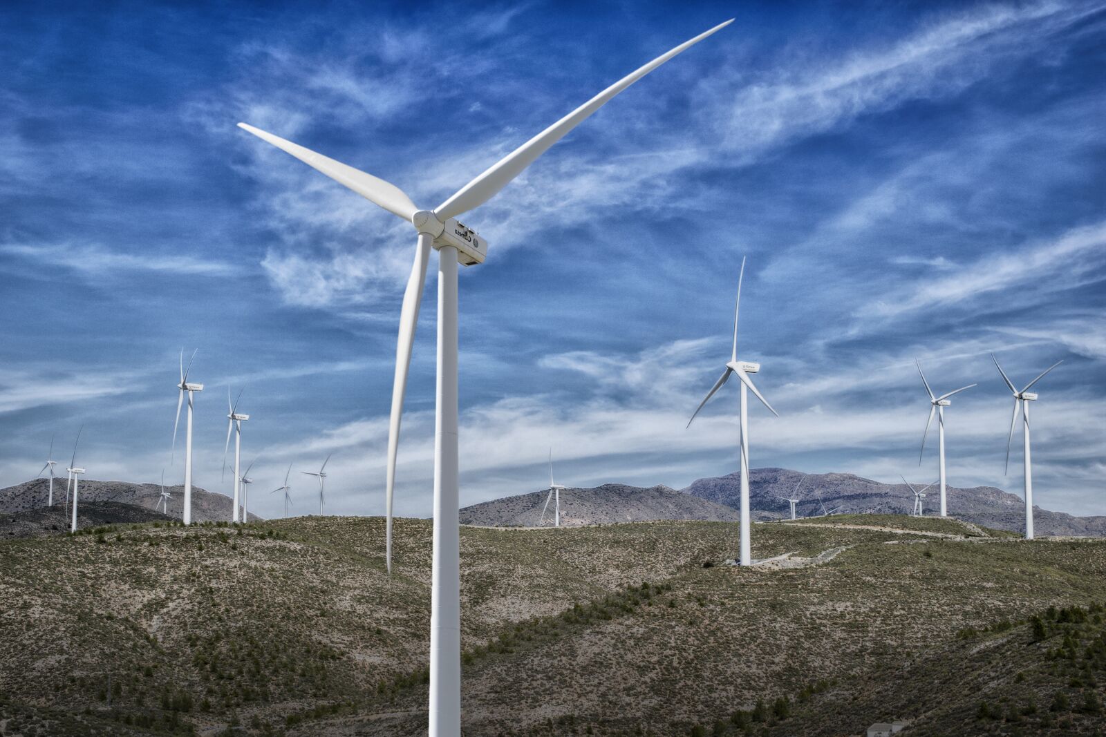 Nikon D3300 sample photo. Park wind farm, wind photography