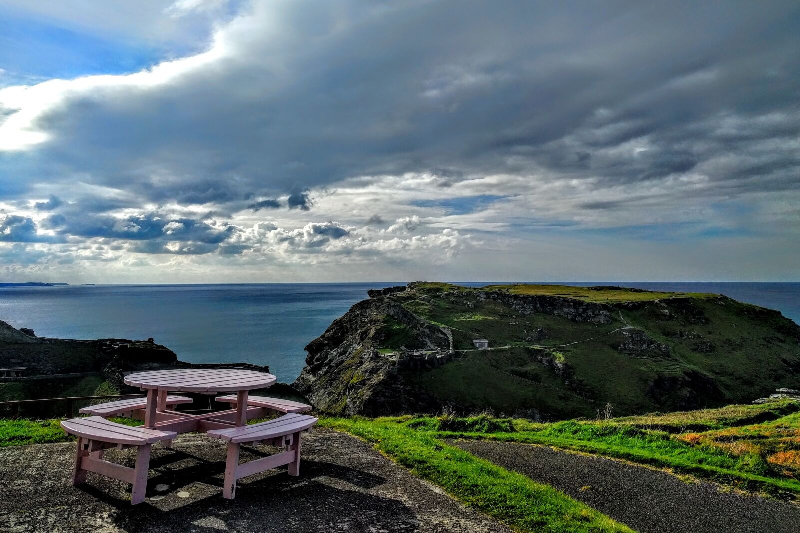 Google Nexus 6P sample photo. Coast, cornwall, sky photography