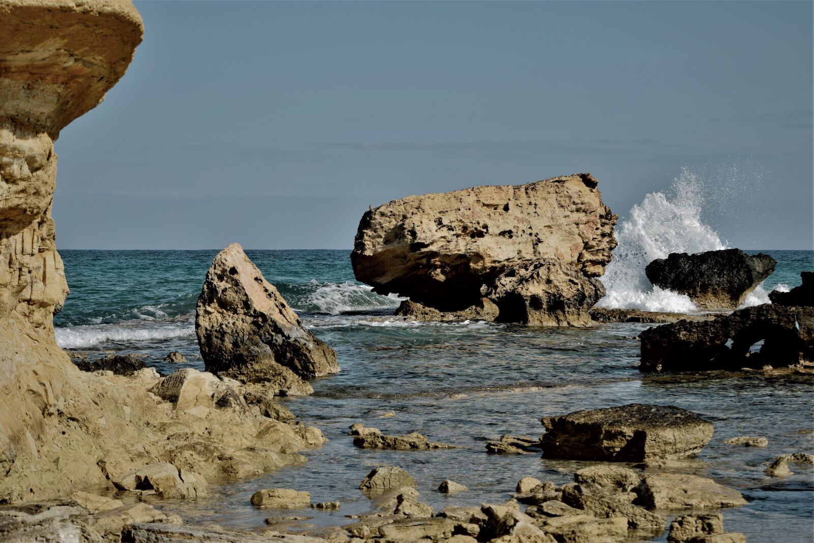 Nikon D3300 sample photo. Rocky coast, rock, seashore photography