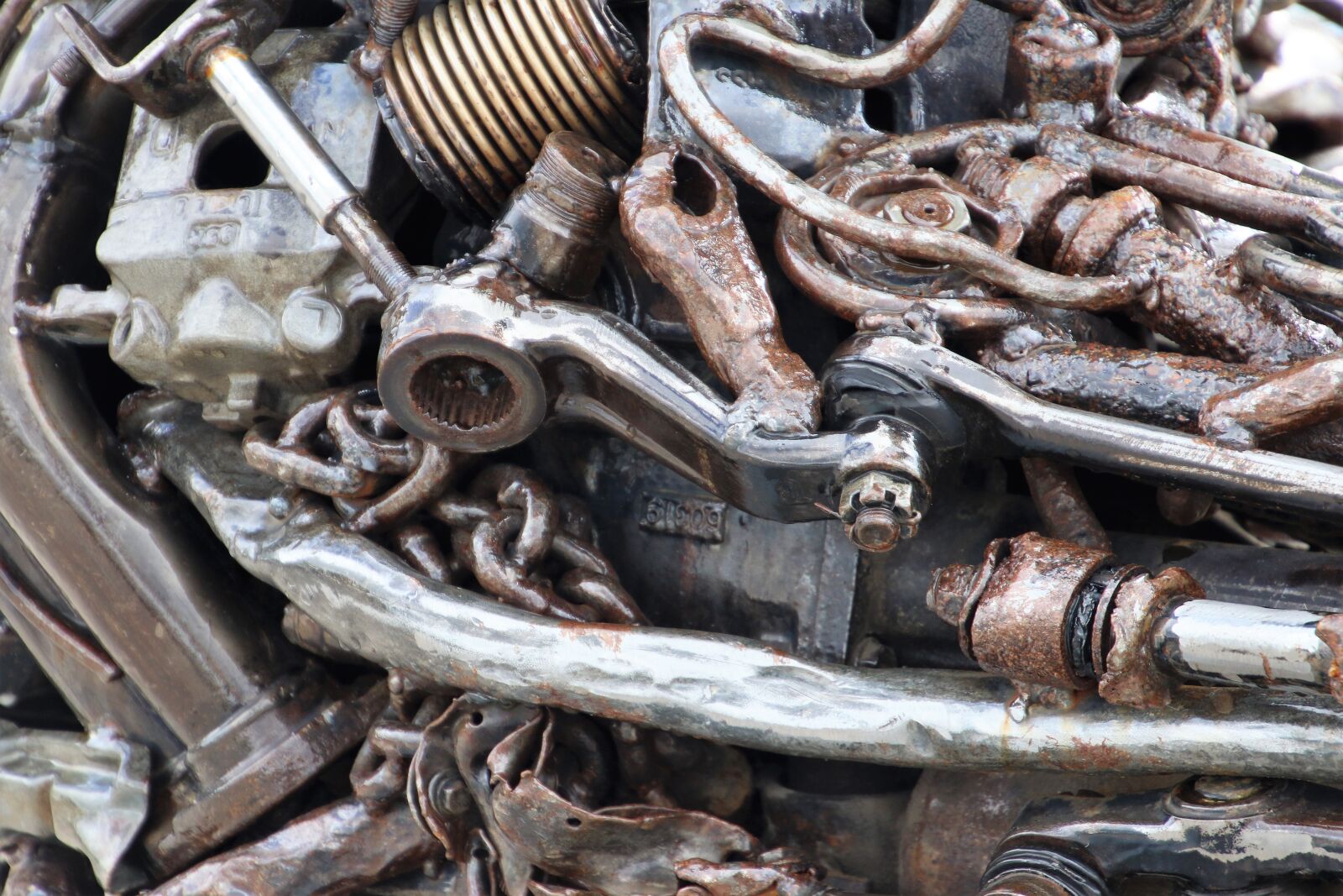 Canon EOS 7D Mark II sample photo. Background, bolts, engine, machine photography