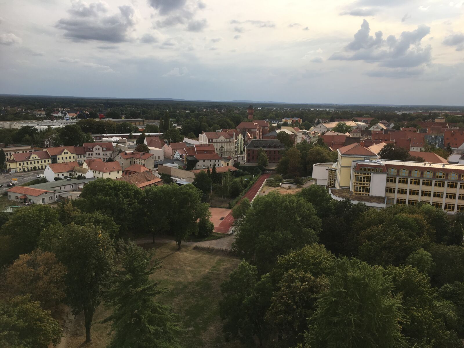 Apple iPhone 6s sample photo. Torgau, from above, view photography