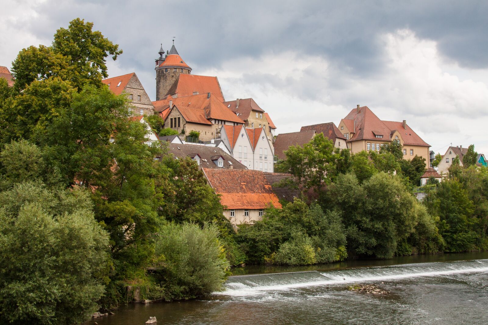 Canon EOS 50D + Canon EF 24-105mm F4L IS USM sample photo. Besigheim, historic center, castle photography
