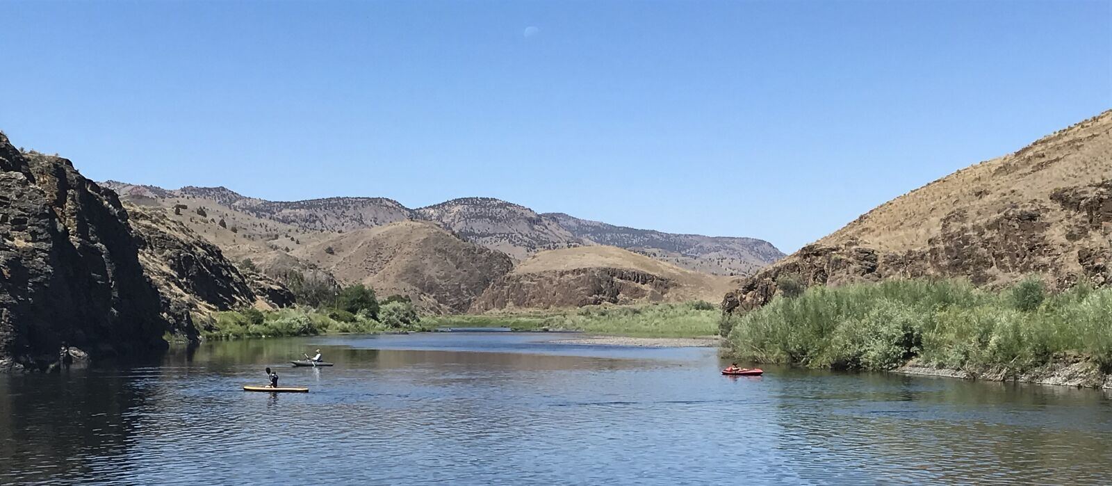 Apple iPhone 7 sample photo. Recreation, river, john day photography