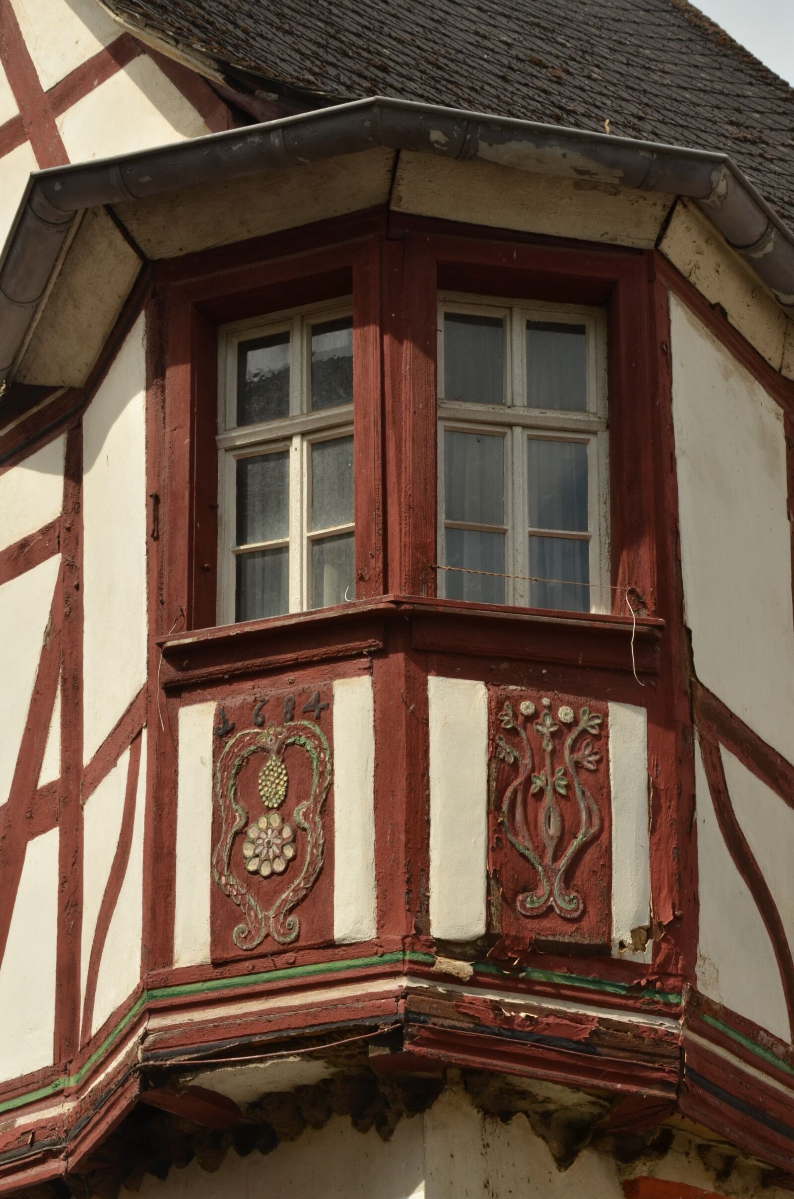Nikon D7000 sample photo. Bay window, timber-framed, half-timbered photography
