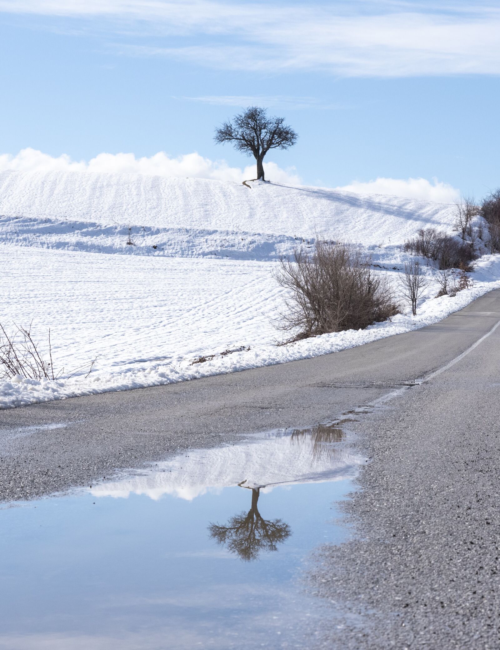 Tamron SP 24-70mm F2.8 Di VC USD sample photo. Snow, winter, water photography