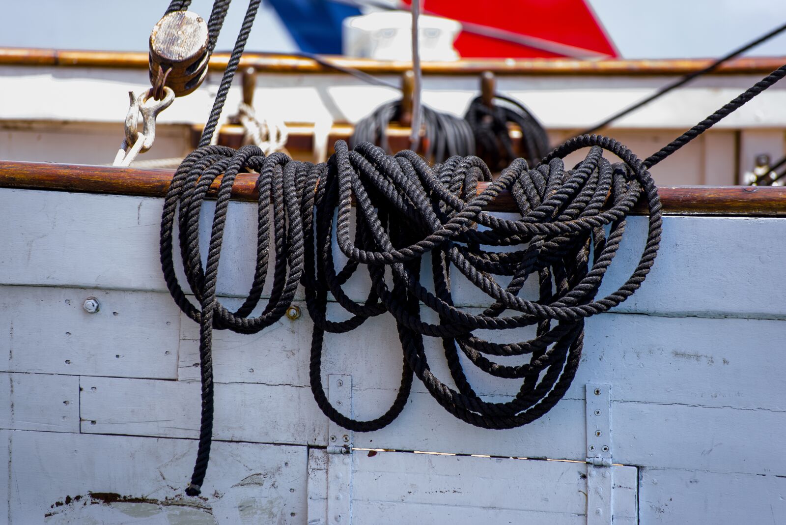 Pentax K-1 Mark II + Sigma sample photo. Rope, mooring, cord photography